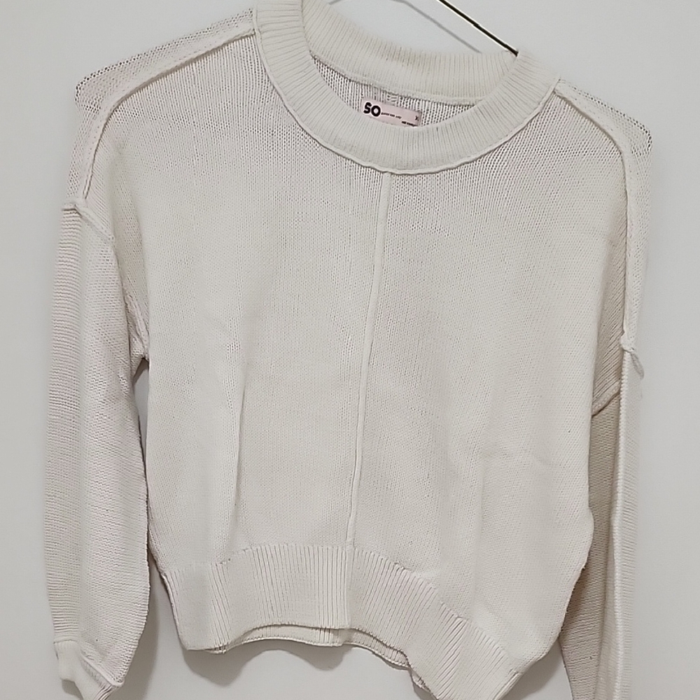 SO Women's Cream Sweater